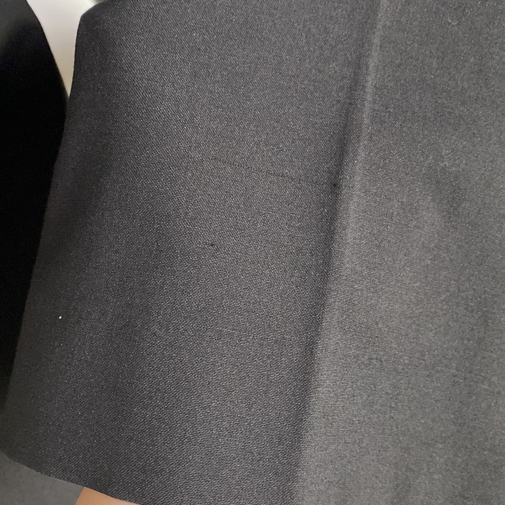 Vintage Yves Saint Laurent Pants Women US 6-8 Med Black Wool Italy 90s Uniform - Picture 14 of 14